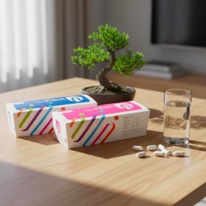 Only14U Vitamins on table